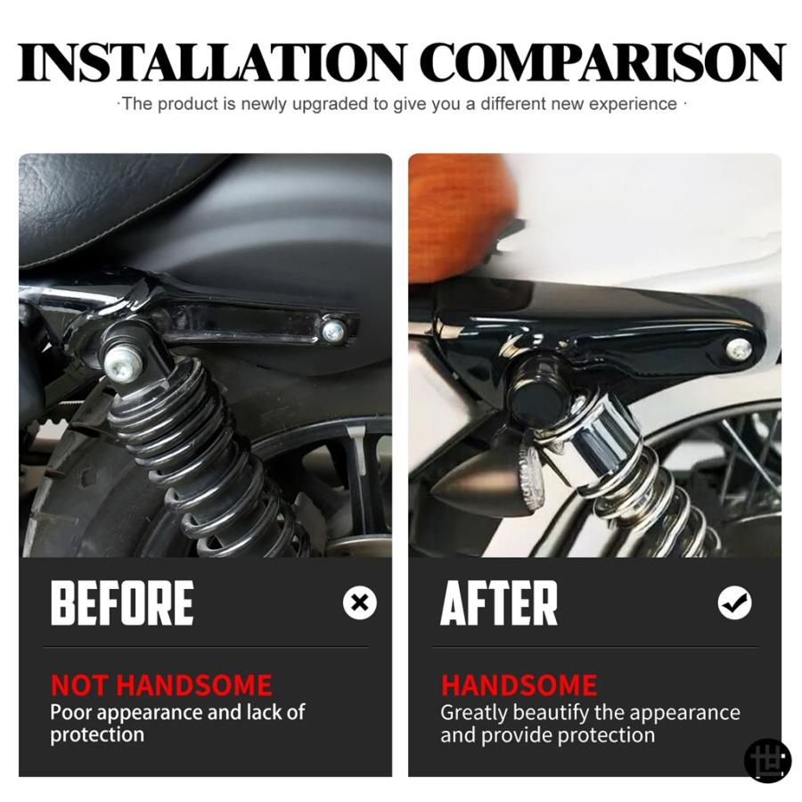 ハーレー スポーツスター アイアン XL1200 2014-2022用 リア