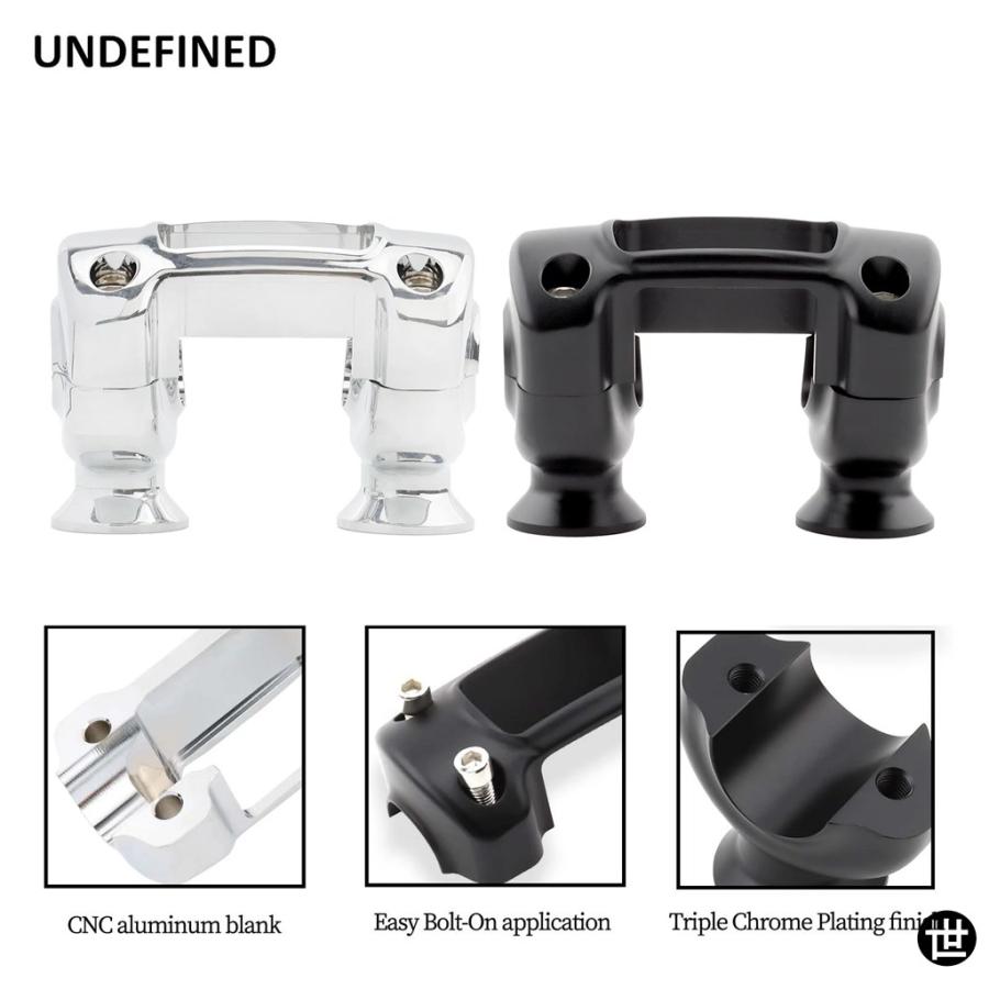 1.25インチ ハンドルバー ライザークランプキット ハーレー ソフテイル ストリートボブ FXBB ブレイクアウト FXBR FXDR 114 2018-2023 ストリートボブ 114_6