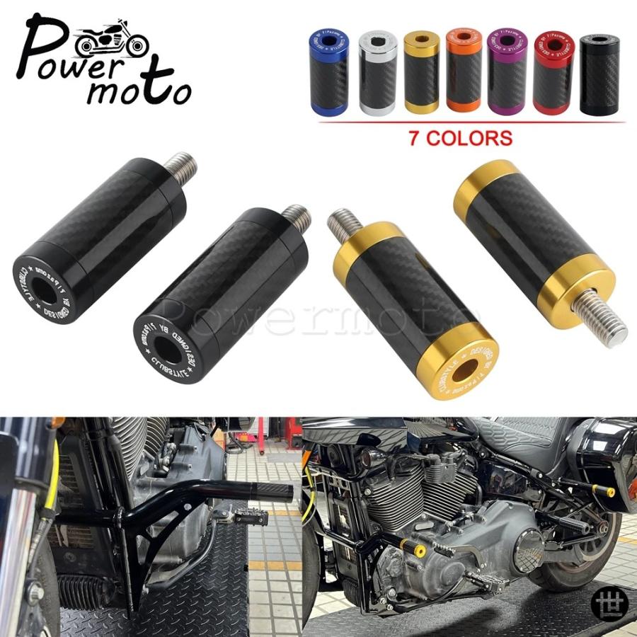 PAZOMA フロントリアペグクラッシュバーエンドスライダー ハーレー