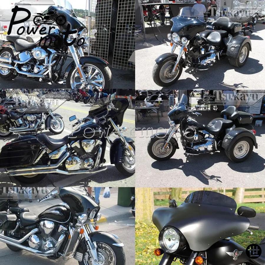 バイク用フェアリング バットウィング ウインドシールドブラケット