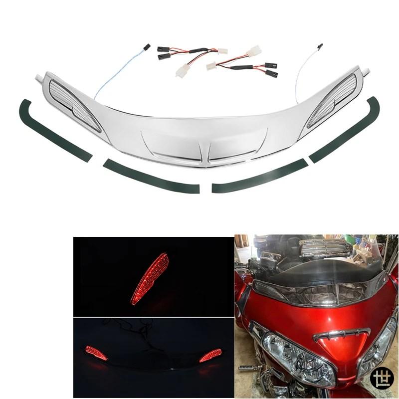 ホンダ ゴールドウイング GL1800 2001-2017 F6B 13-17用 クローム