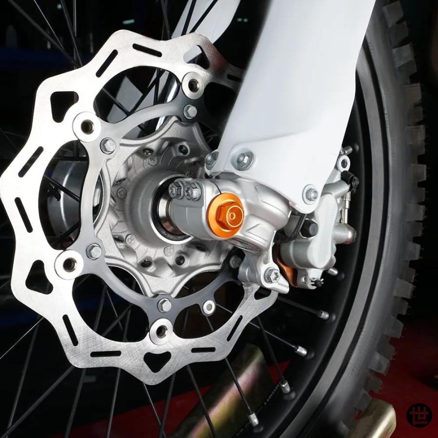 バイク用フロントアクスルシャフトロックナットリム KTM 125 250 300