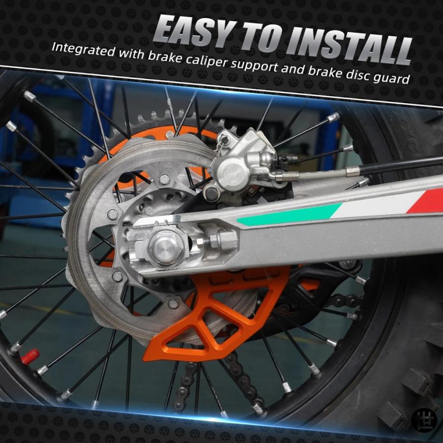 KTM EXC 300 2004-2023 リアブレーキディスクガード EXC-F 350 SX 125
