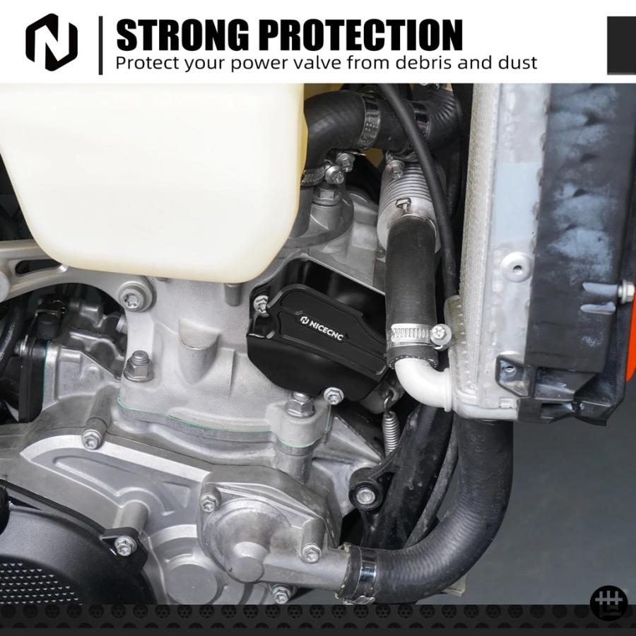2024 2025 GASGAS EC 300 250 特大パワーバルブカバー＆スロットル