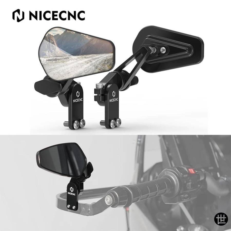 クイックフリップミラー バックミラー サイドミラー KTM 690 SMCR