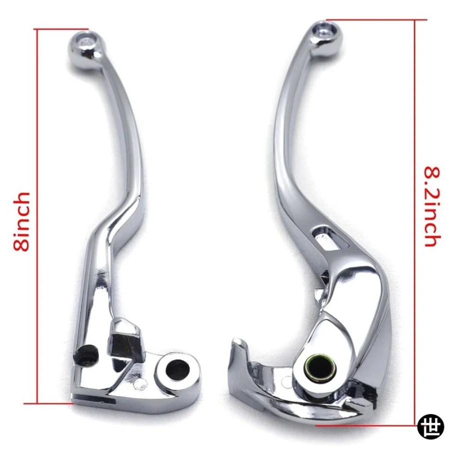 ホンダ CBR600RR 2007-2024 CBR1000RR 08-24 2022 2023 用クロームレバー ブレーキクラッチ 互換品 バイクパーツ＆アクセサリー_3