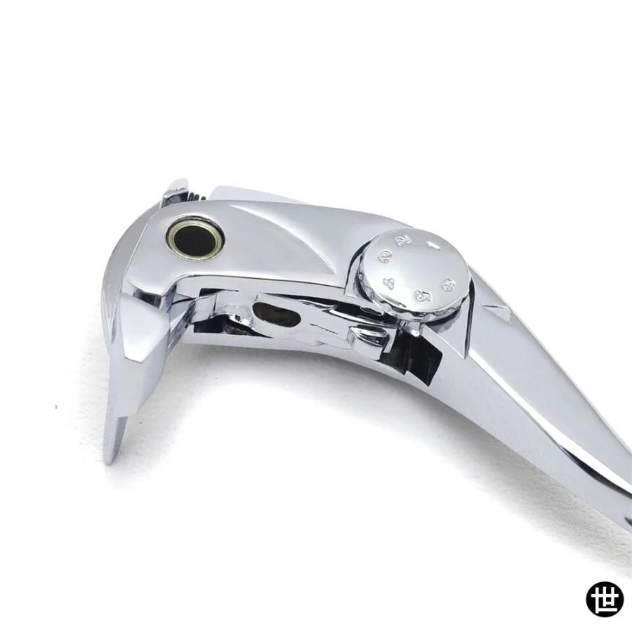 ホンダ CBR600RR 2007-2024 CBR1000RR 08-24 2022 2023 用クロームレバー ブレーキクラッチ 互換品 バイクパーツ＆アクセサリー_5