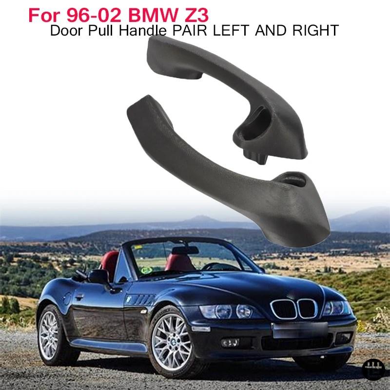 1996-2002年式 BMW Z3 内装ドアプルハンドルトリムカバー ペア