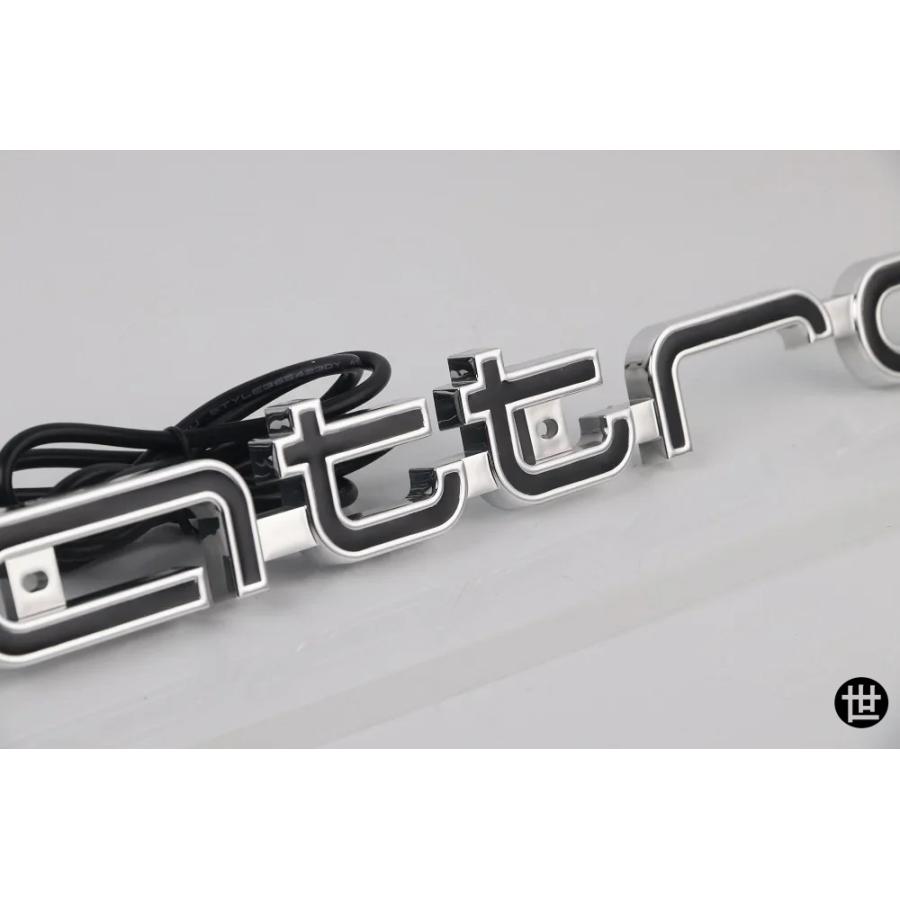 アウディ クワトロ エンブレム ライト A3 A4 A5 A6 A7 A8 Q3 Q5 Q7 S3