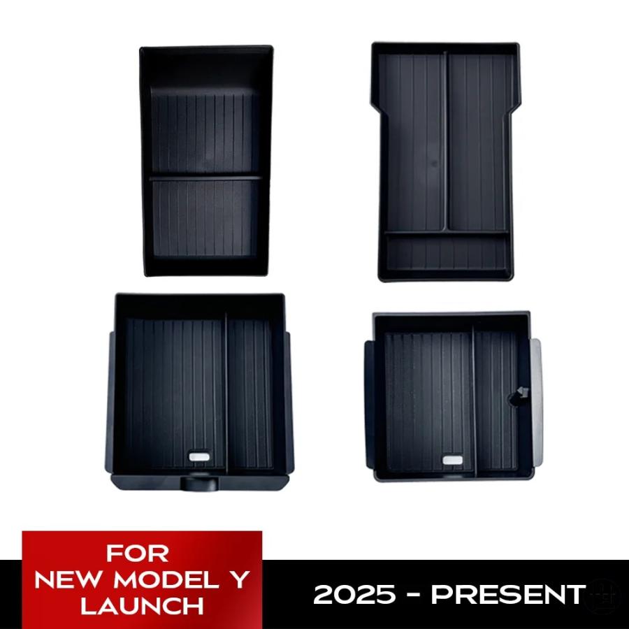 テスラ デキャンター新品未使用 テスラモデルY 2025年発売向け ジュニパー センターコンソール 眼鏡