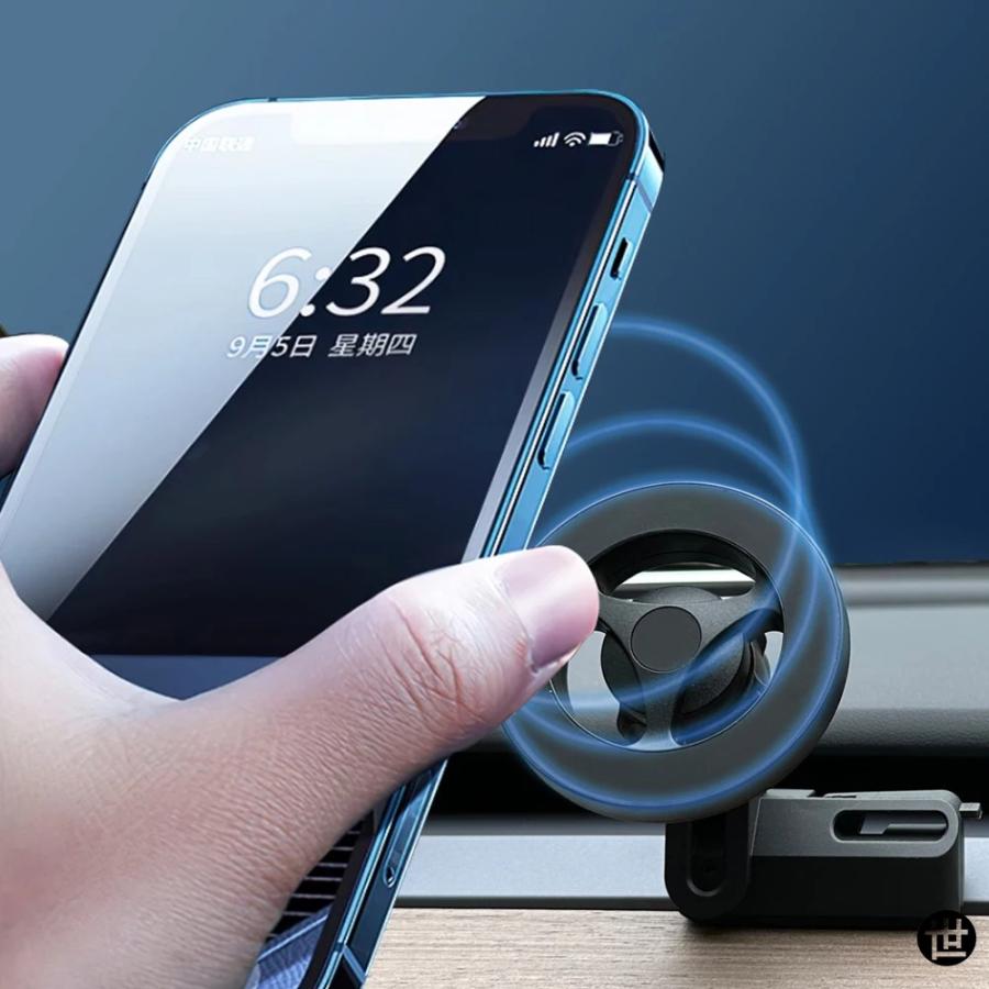 テスラ モデルY 2020-2024用 強力マグネット式電話ホルダー IPHONE 14