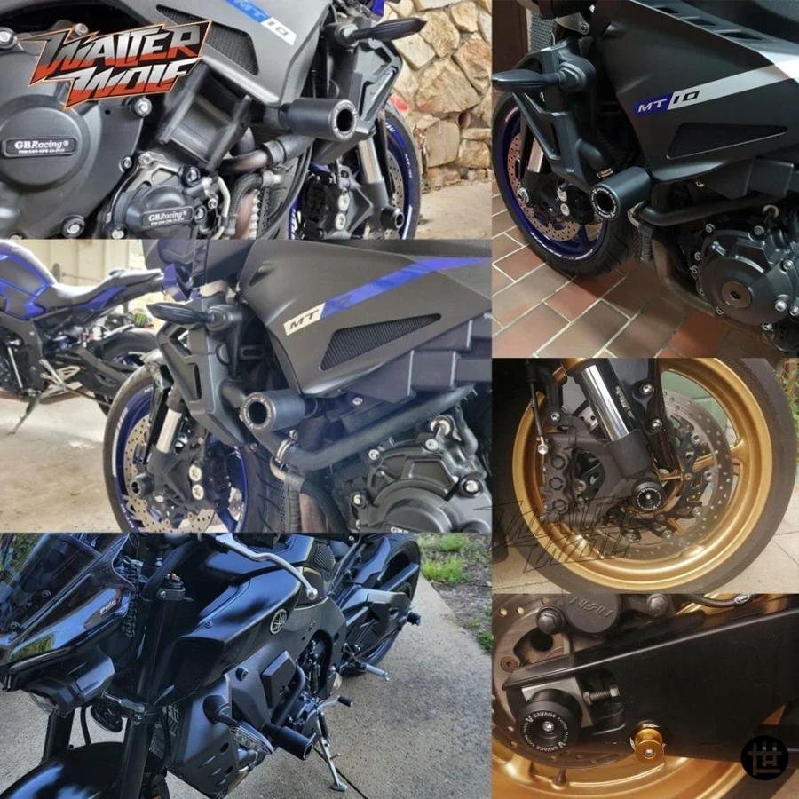 YZF-R1 フレームスライダー MT-10 アクスルホイールクラッシュ