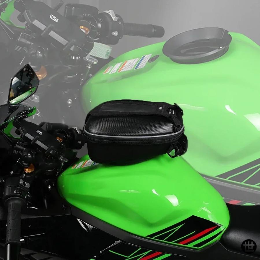 タンクセット ZX-4R ZX-10R Z400 Z650 燃料タンクバッグ タンクロックアダプター