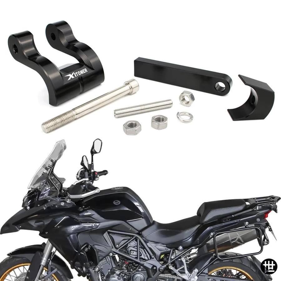Benelli TRK502x ブラックシート スーパーローダウン ベネリ TRK502 TRK502X 2018-2024 TRK702 TRK702X 2023-2025 用