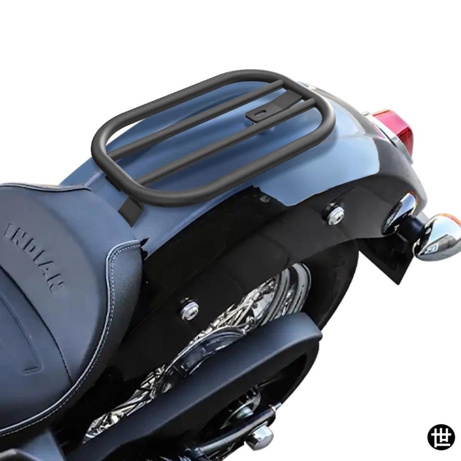 インディアンスカウト 2025+適合 バイクアクセサリー ブラックリア