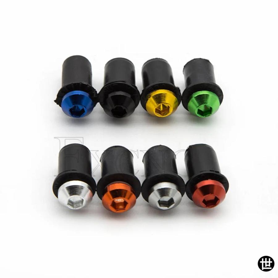 10個入り 5MM ウインドスクリーン ボルト ネジキット カワサキ