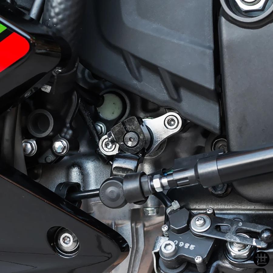 カワサキ ニンジャ ZX4R ZX4RR ZX25R チェンジロッドリテーナー ZX-4R