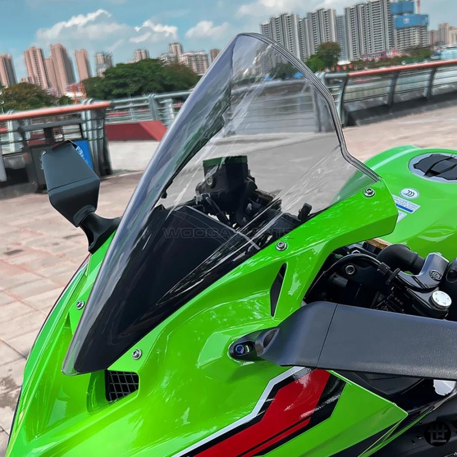 ZX-4R ZX-25R レースハイウィンドスクリーン カワサキ ZX4R ZX4RR
