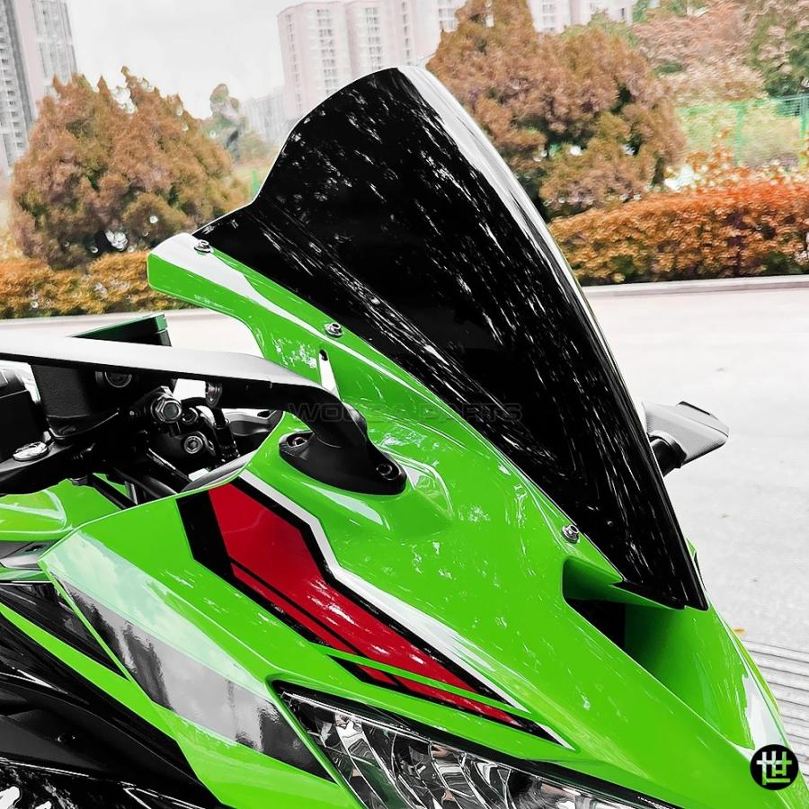 ZX-4R ZX-25R レースハイウィンドスクリーン カワサキ ZX4R ZX4RR