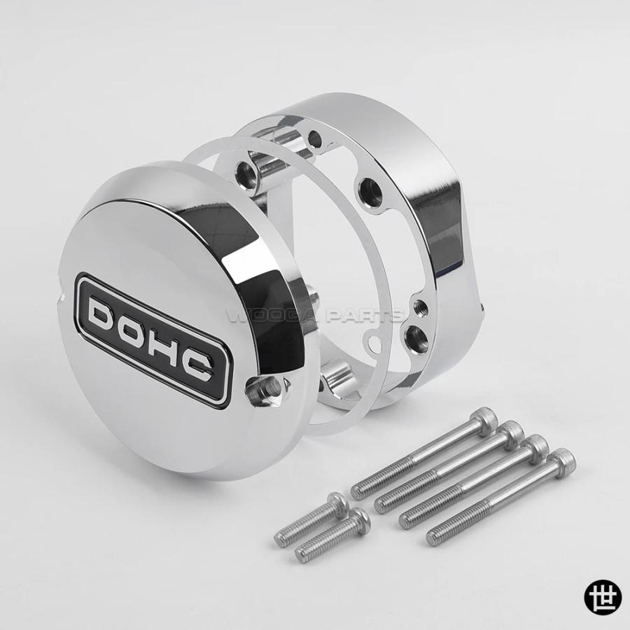 Z900RS ポイントカバーセット カワサキ Z900RS カフェ 2018-2025 Z1 スタイル クローム DHOC エンジン クラッチガード パルサーカバーセットの画像