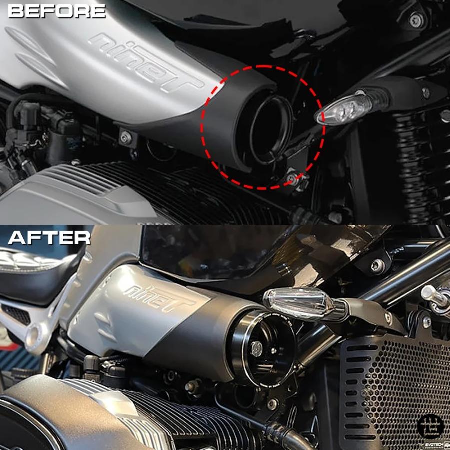 RNINET エアインテークリング BMW R NINET 吸気ガード R9T ハイフロー