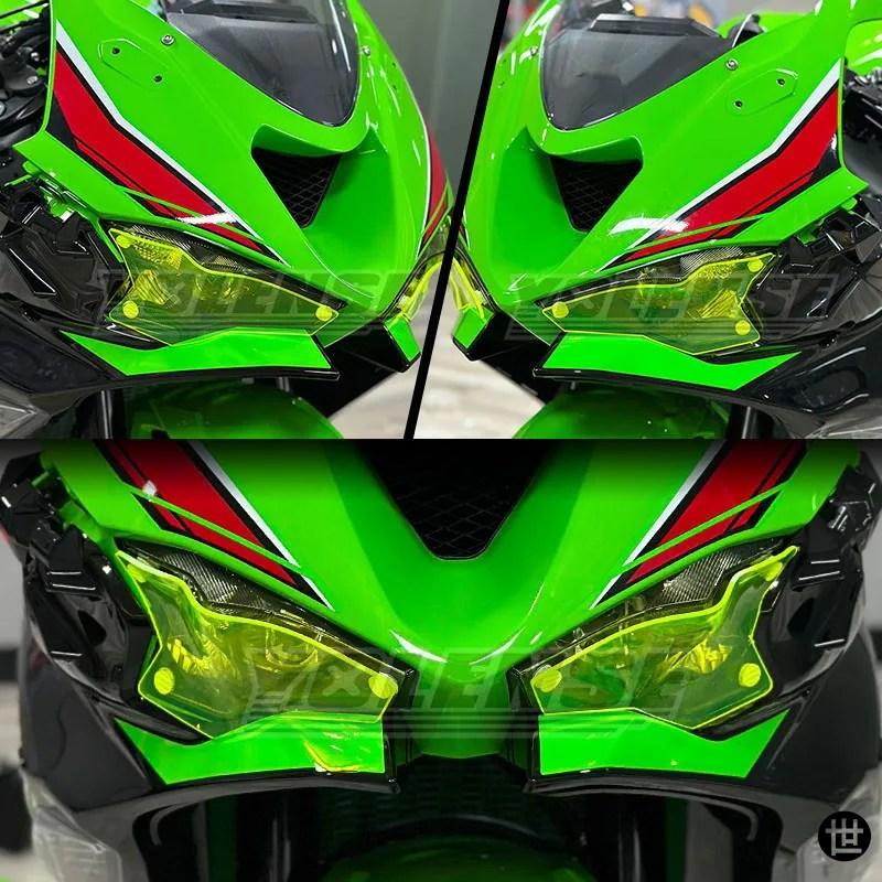バイクアクセサリー フロントヘッドライトガード ヘッドライトレンズ