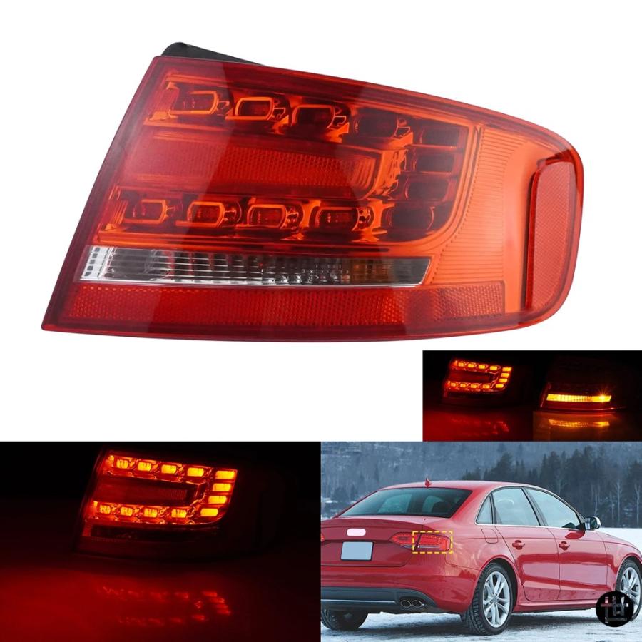 AUDI A4 B8 サルーン 09-12 右側 LED リアアウターテールストップ
