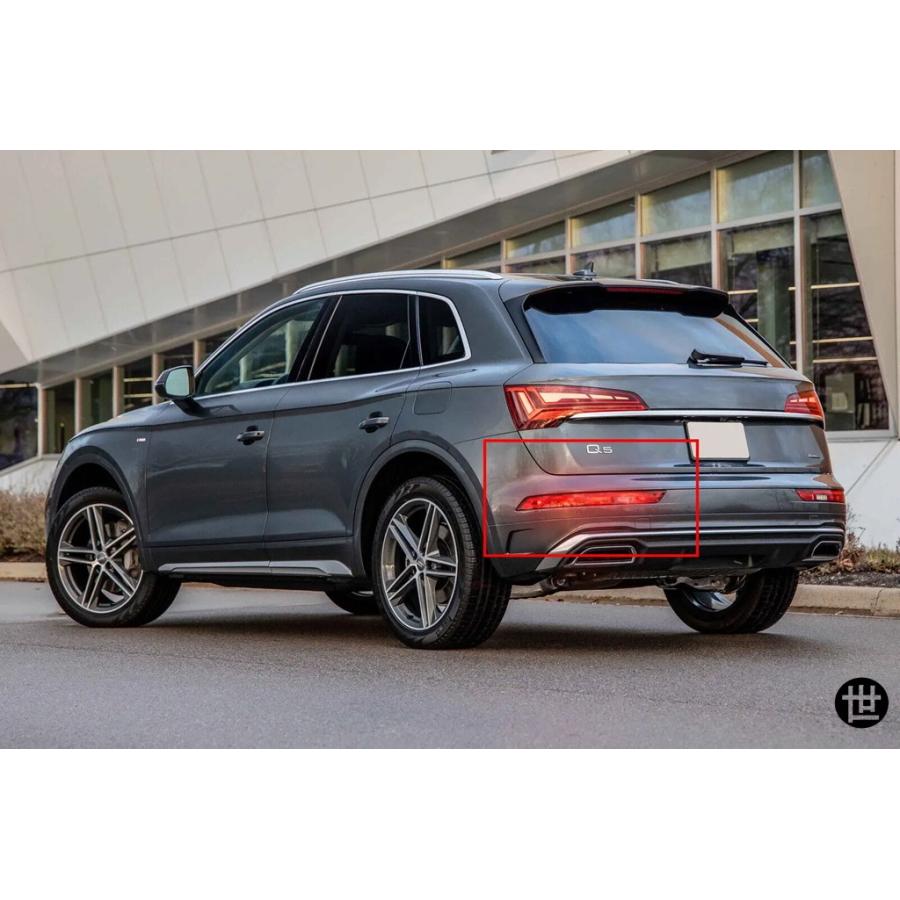 AUDI Q5 2018-21用 左リアバンパーリフレクター ストップブレーキ