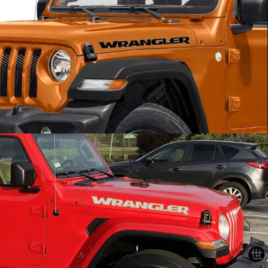 ジープラングラー JK JL TJ YJ アンリミテッド サハラ用 ボンネット