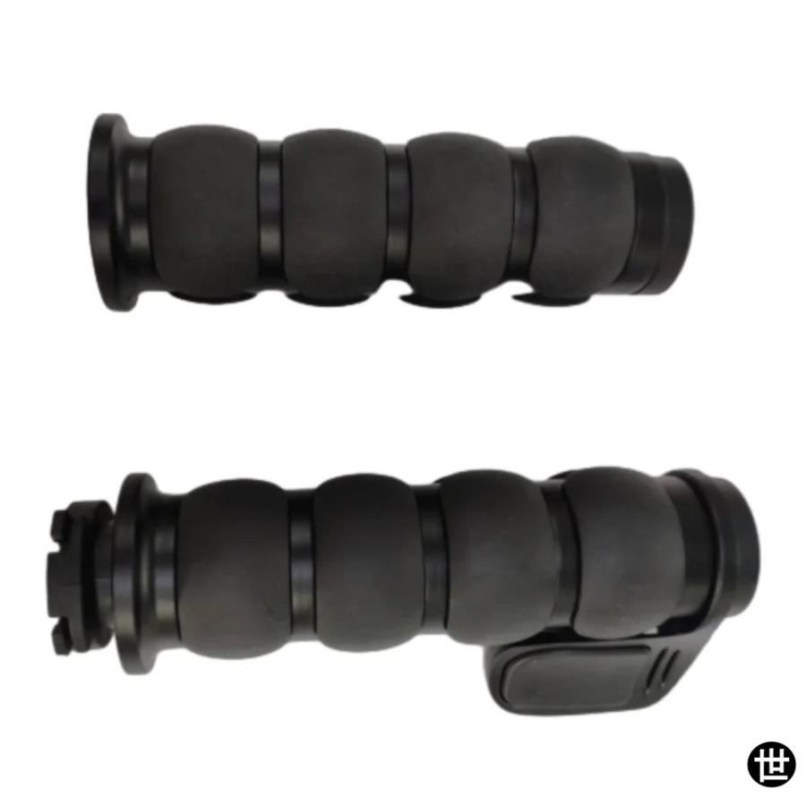 22MM 1インチ クローム ハンドルバー ハンドグリップ ハーレー