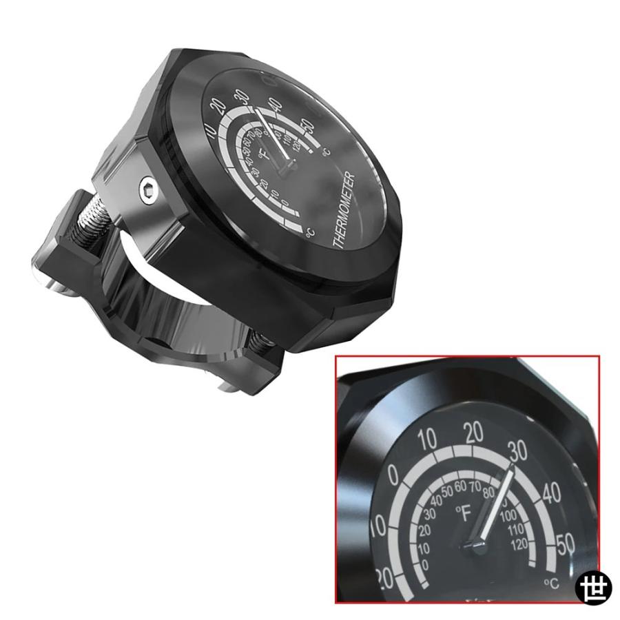 ヤマハ カワサキ ホンダ スズキ用汎用 22-28MM バイクハンドルバー温度