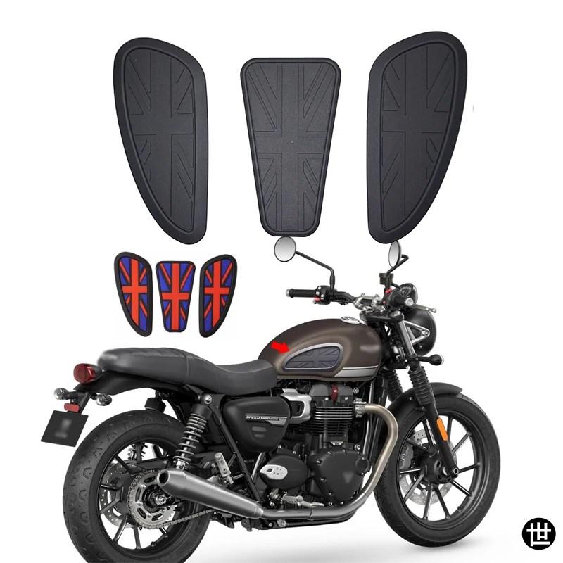 スピードツイン900 1200スピードツイン1200バイクサイドタンクパッド