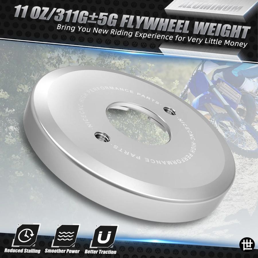 yz250x 2020 エンデューロ　　フライホイール 11オンス フライホイールウェイト ヤマハ YZ250 YZ 250 2003-2024