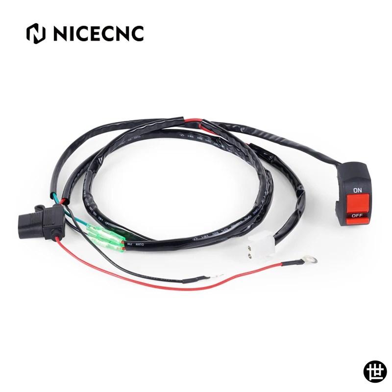 電動ラジエーター冷却ファンケーブルスイッチキット付きKTM TBI EXC