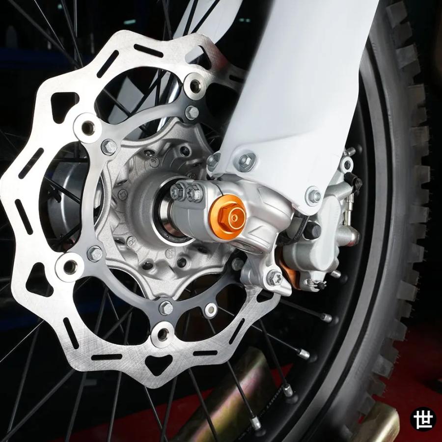 C フロントリアホイールロックアクスルロックナット KTM EXC 300 250