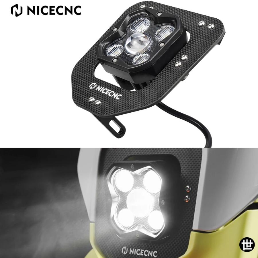 2025 2024 ハスクバーナ FE 501 FE 450 350 250 TE 300 TE 250 150 バイク用 LED ランプ 3500 ルーメン ヘッドライトキット 調整可能