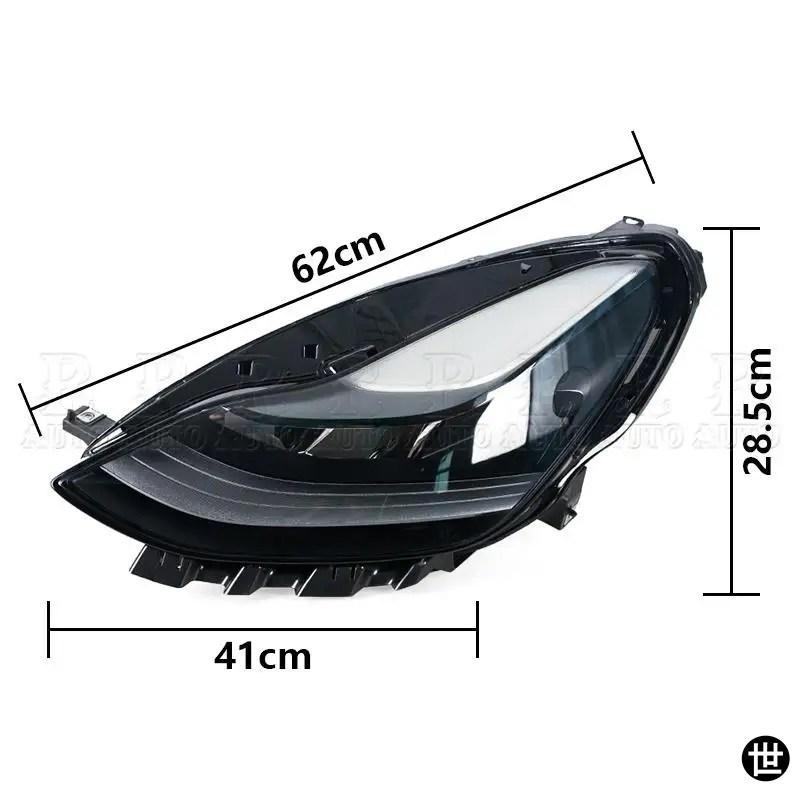 テスラ モデル3 モデルY 2021-23用 ヘッドライトアセンブリ