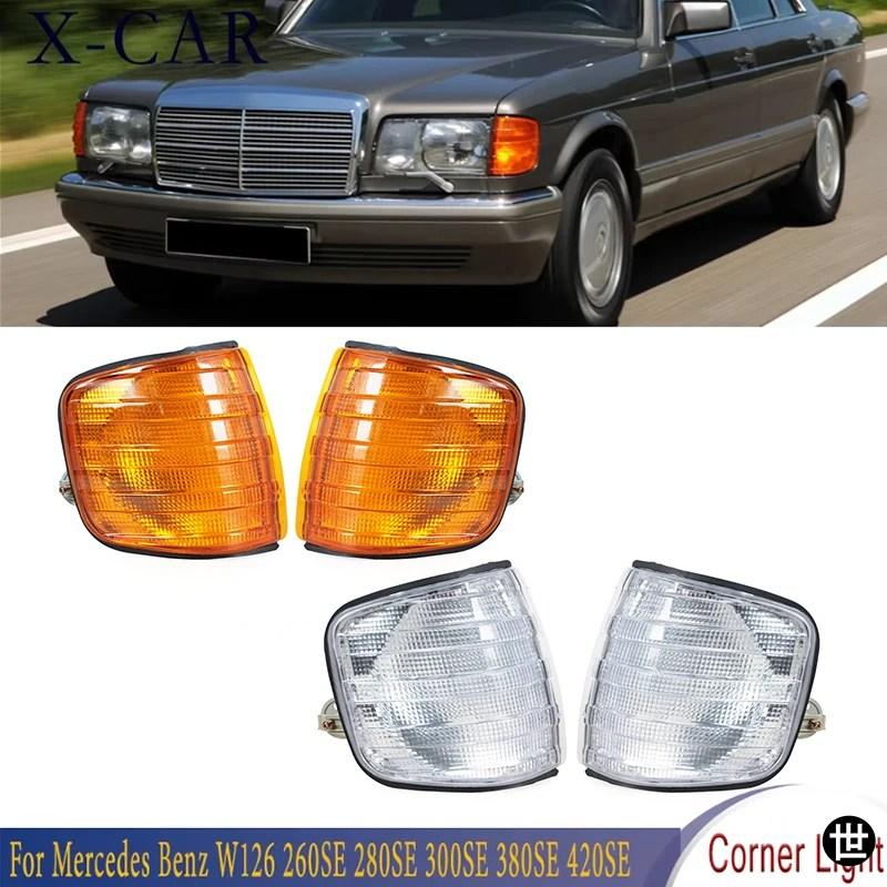 外装、車外用品 w126 ケーニッヒ フロントバンパー リアバンパー 560SEL