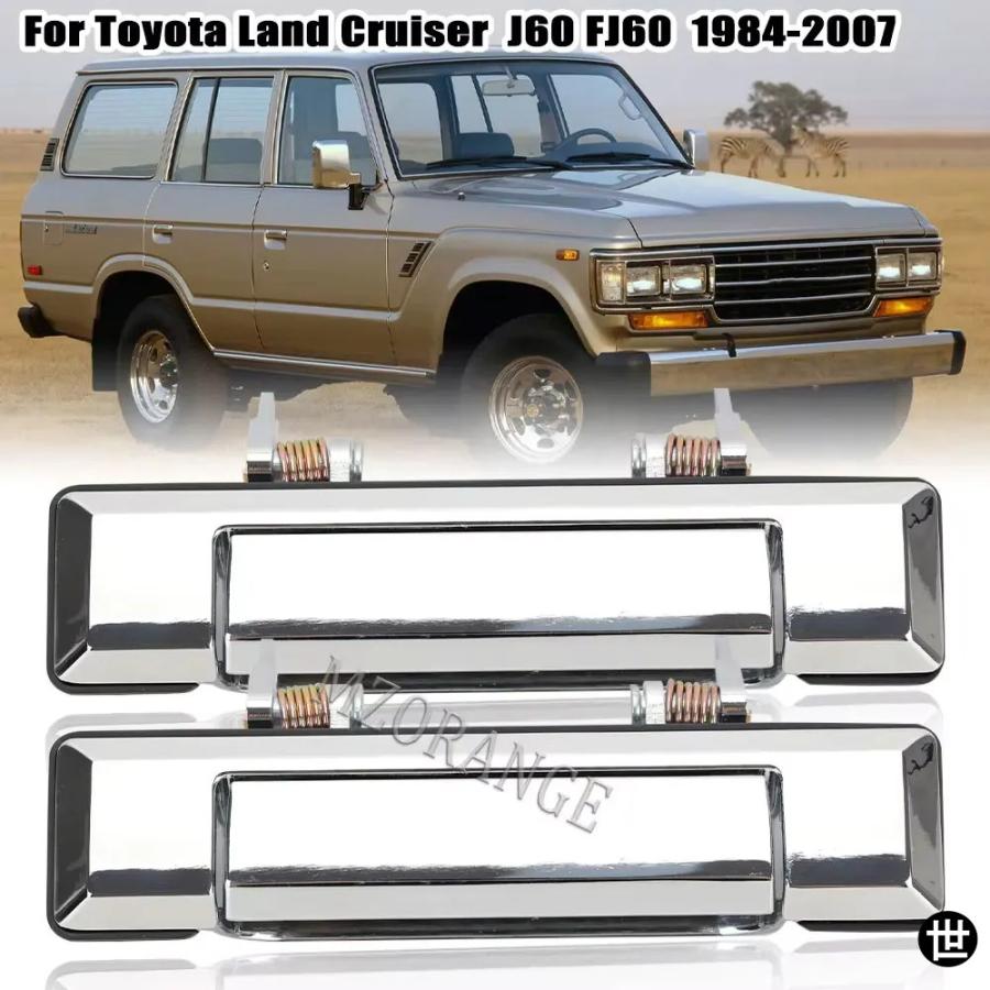 トヨタ ランドクルーザー 60 70シリーズ FJ70 FJ60 FJ76 FJ78 FJ79 1984-2006 2007 クローム カー ...