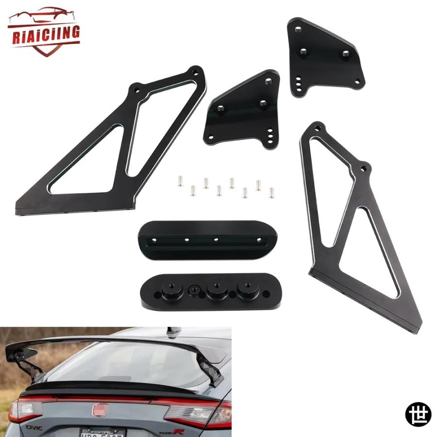 ホンダ シビックタイプR FL5 リアスポイラー /リアウイング　ブラケット付き シビック （4月末入荷予定）ホンダ タイプR（型式：FL5）専用 ドライ