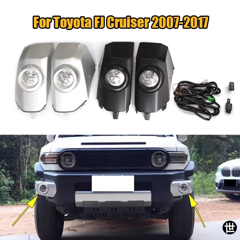 トヨタ FJ クルーザー 2007-2017 ハロゲン電球 車用フロントバンパー