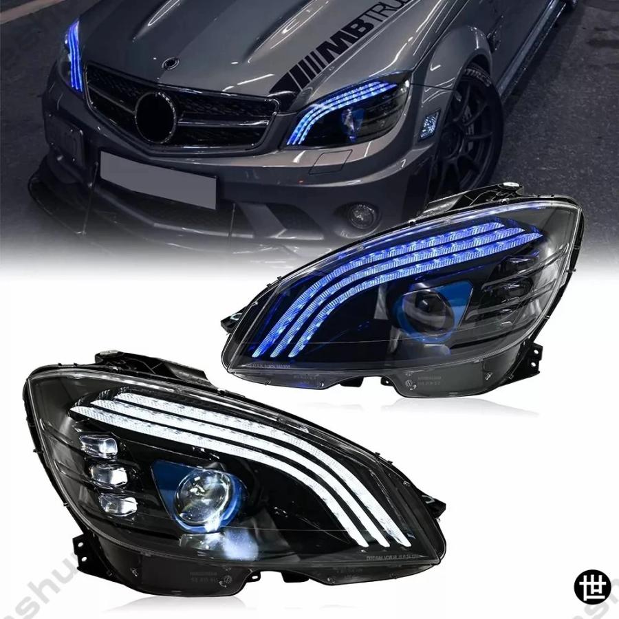 2007 - 2010年式 BENZ W204 C180 C200 C63 C250 C280 C300 AMG 用 LED
