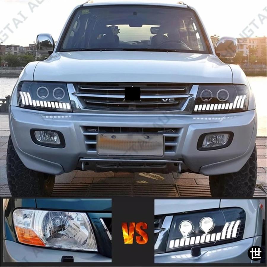 三菱 パジェロ/モンテロ ショーグン V73 V75 V77 2002-2015 用 LED