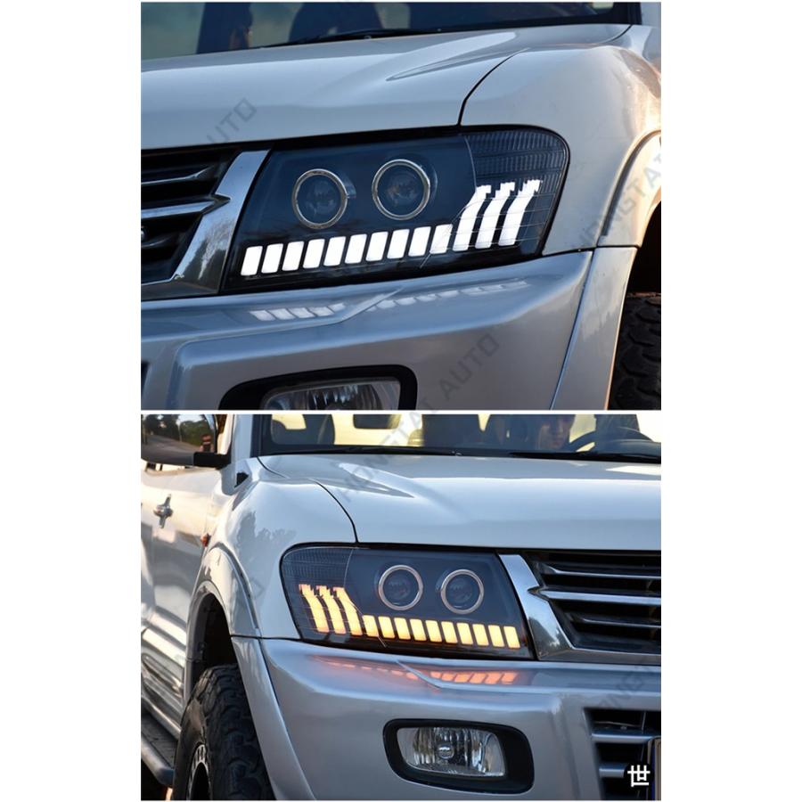 三菱 パジェロ/モンテロ ショーグン V73 V75 V77 2002-2015 用 LED