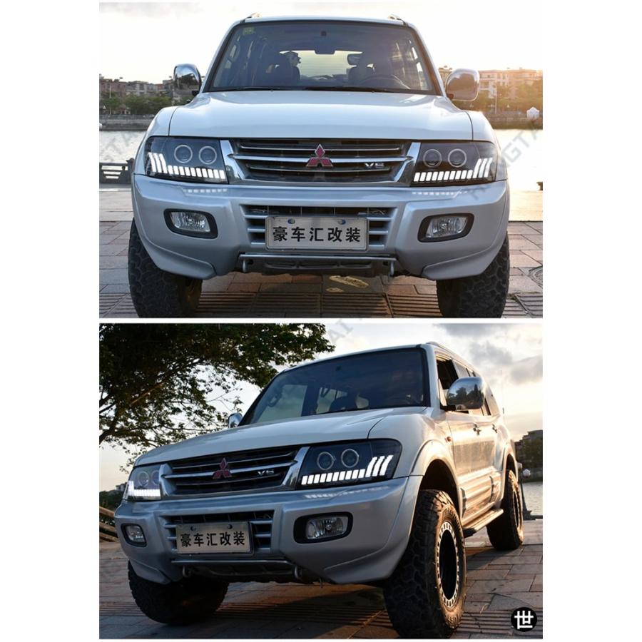 三菱 パジェロ/モンテロ ショーグン V73 V75 V77 2002-2015 用 LED 