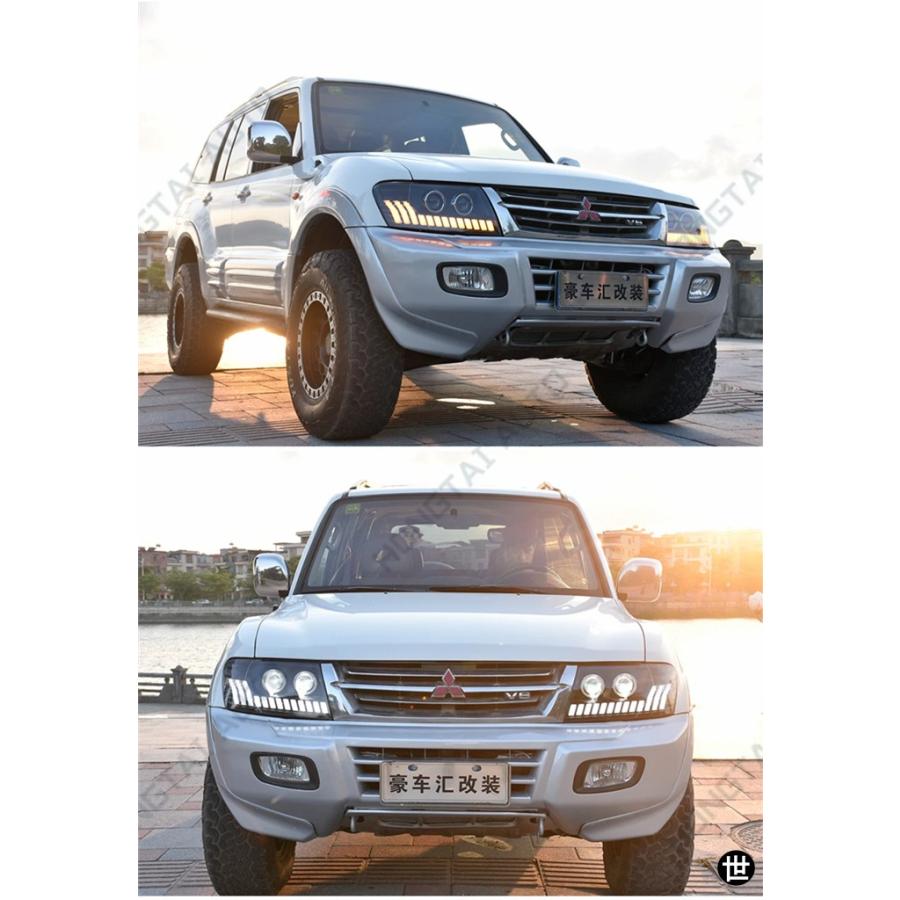 三菱 パジェロ/モンテロ ショーグン V73 V75 V77 2002-2015 用 LED