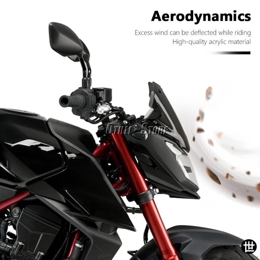 バイク用フロントガラス ウィンドスクリーンバイザー ホンダ