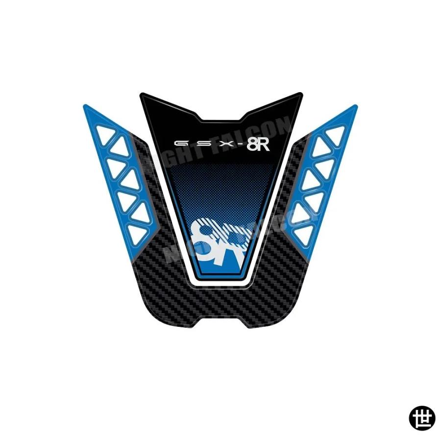 GSX 8R GSX-8R 2024- タンクパッド バイクアクセサリー 3Dエポキシ樹脂