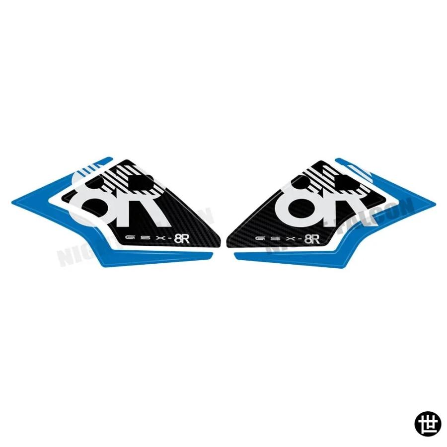 GSX 8R GSX-8R 2024- タンクパッド バイクアクセサリー 3Dエポキシ樹脂