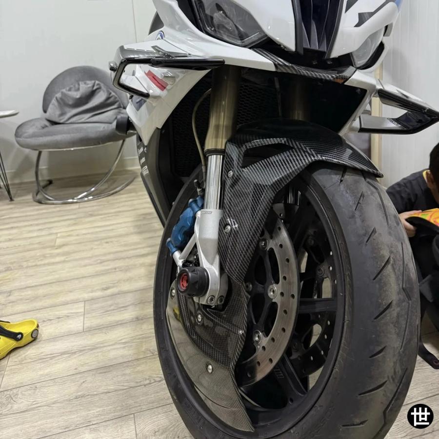 バイクフロントマッドガードキット ブレーキディスクカバー フロント